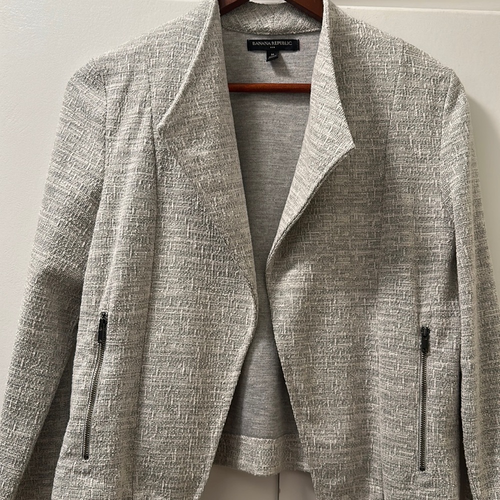 Banana Republic Grey Blazer